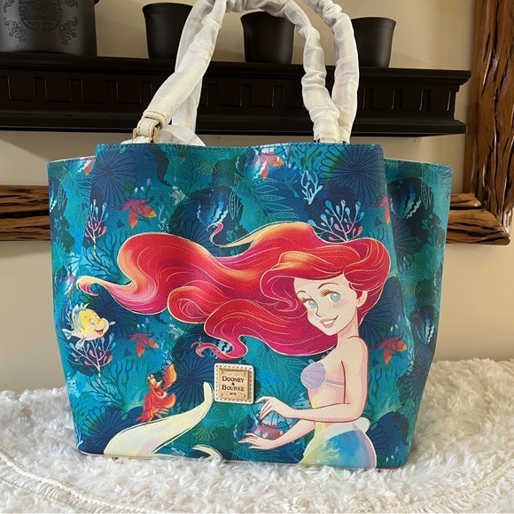 Dooney & Bourke Disney Little Mermaid Ariel Tote - Picture 1 of 7